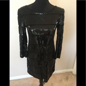 Black Theory holiday sequence dress! Wore once.